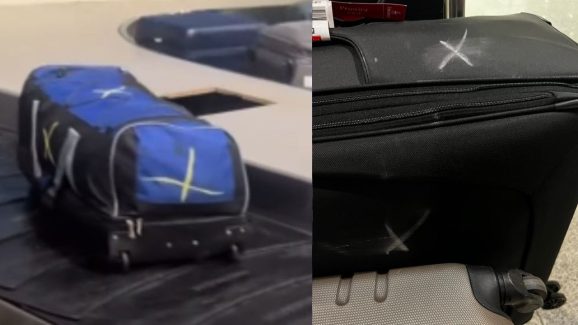 What Chalk Marks on Your Airport Luggage Really Mean