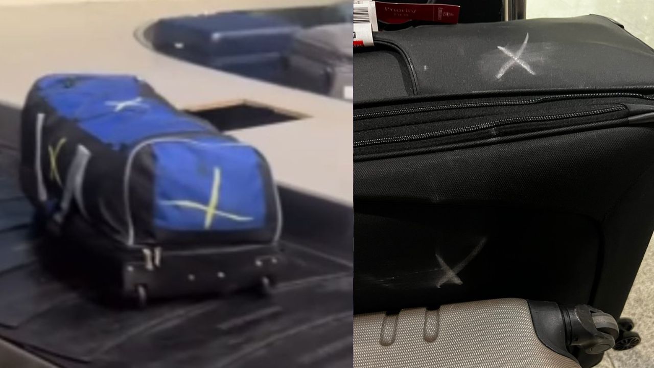 What Chalk Marks on Your Airport Luggage Really Mean