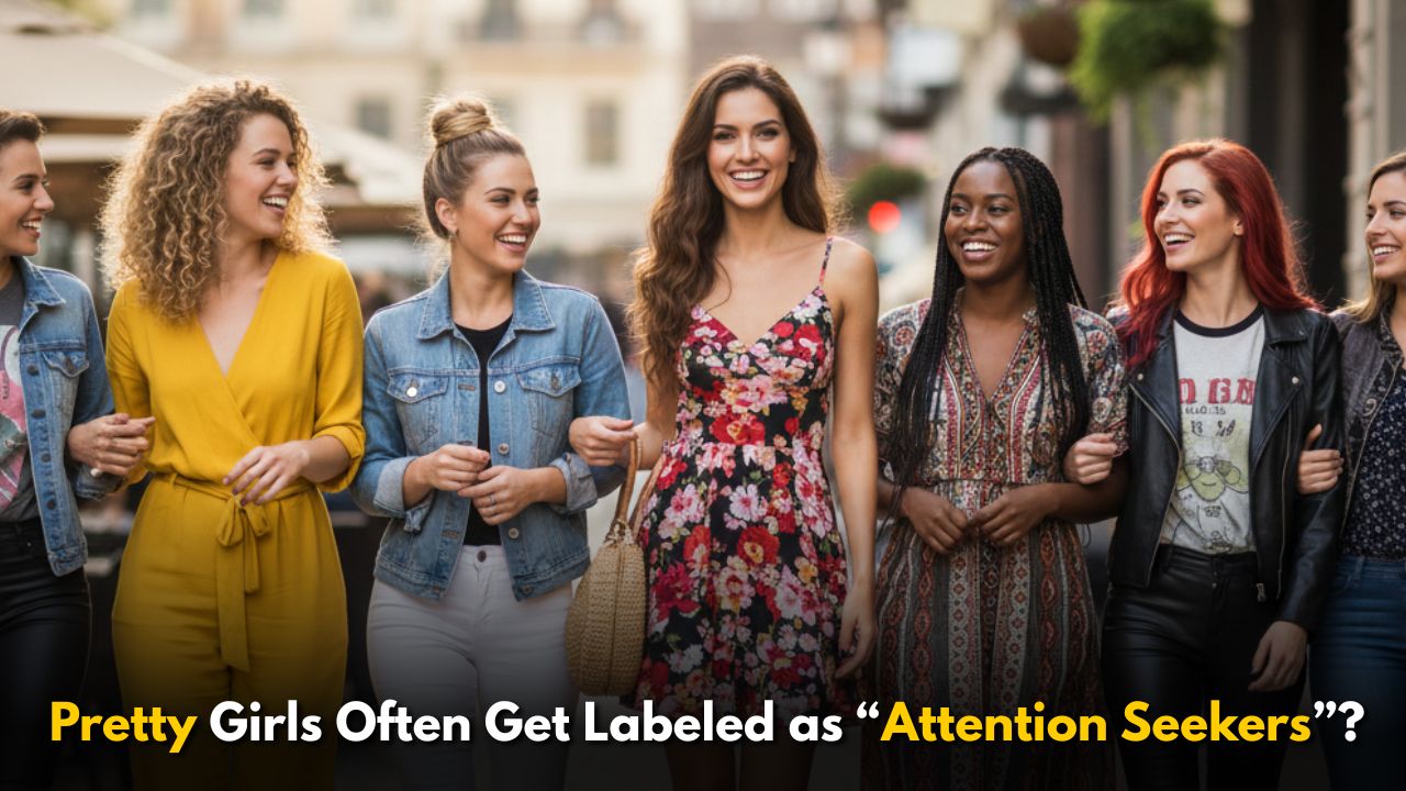 Why Do Pretty Girls Often Get Labeled as “Attention Seekers”?