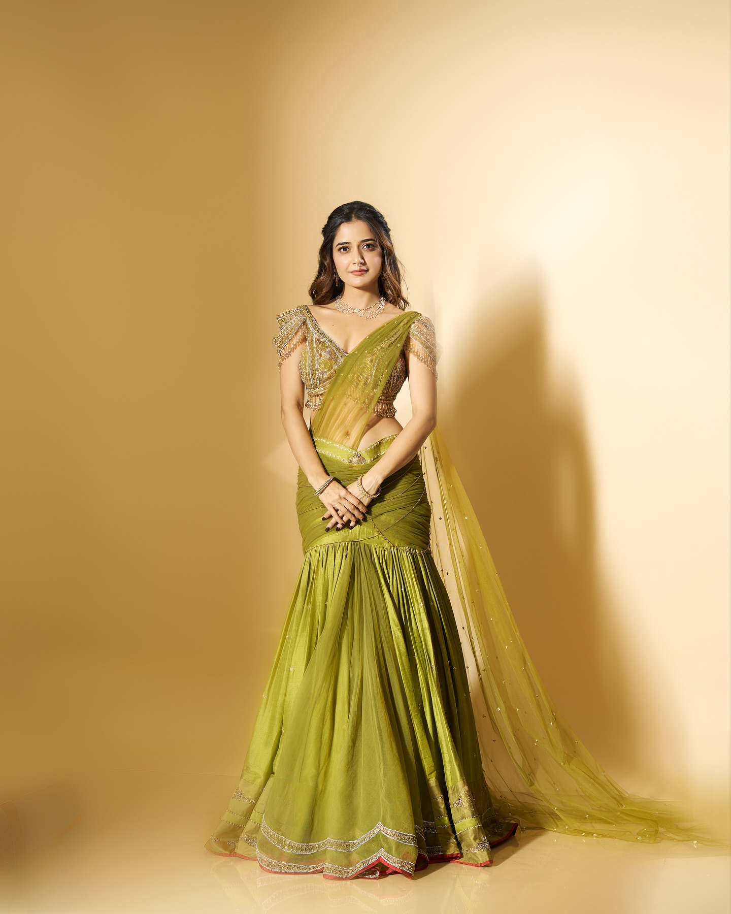 Ashika Ranganath Slays Devakanya Look In Modern World