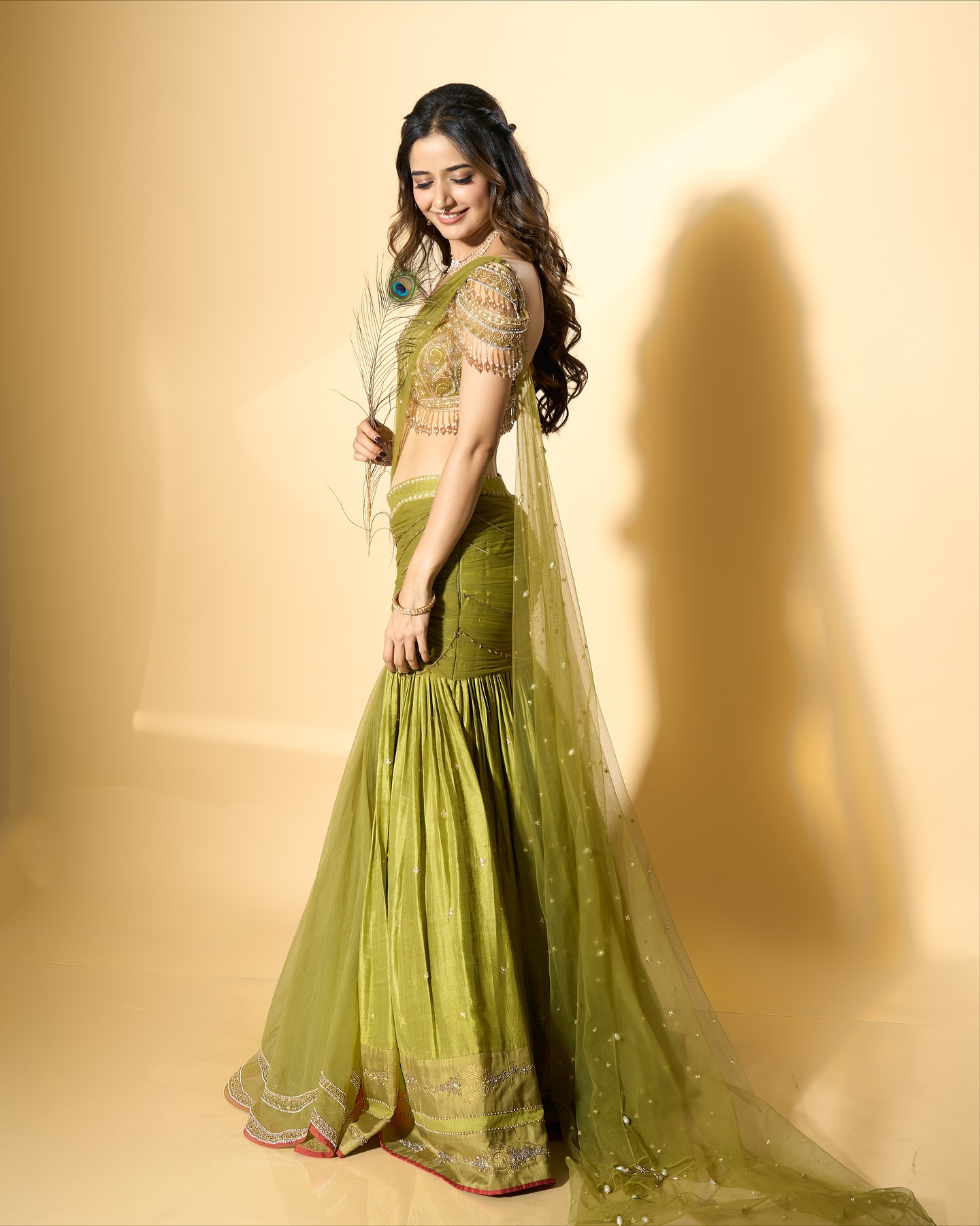 Ashika Ranganath Slays Devakanya Look In Modern World
