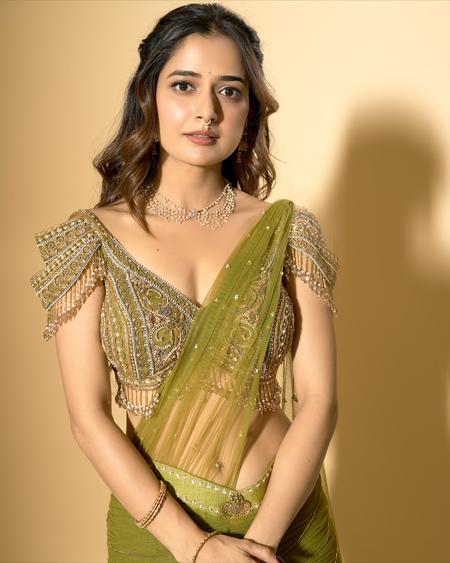 Ashika Ranganath Slays Devakanya Look In Modern World
