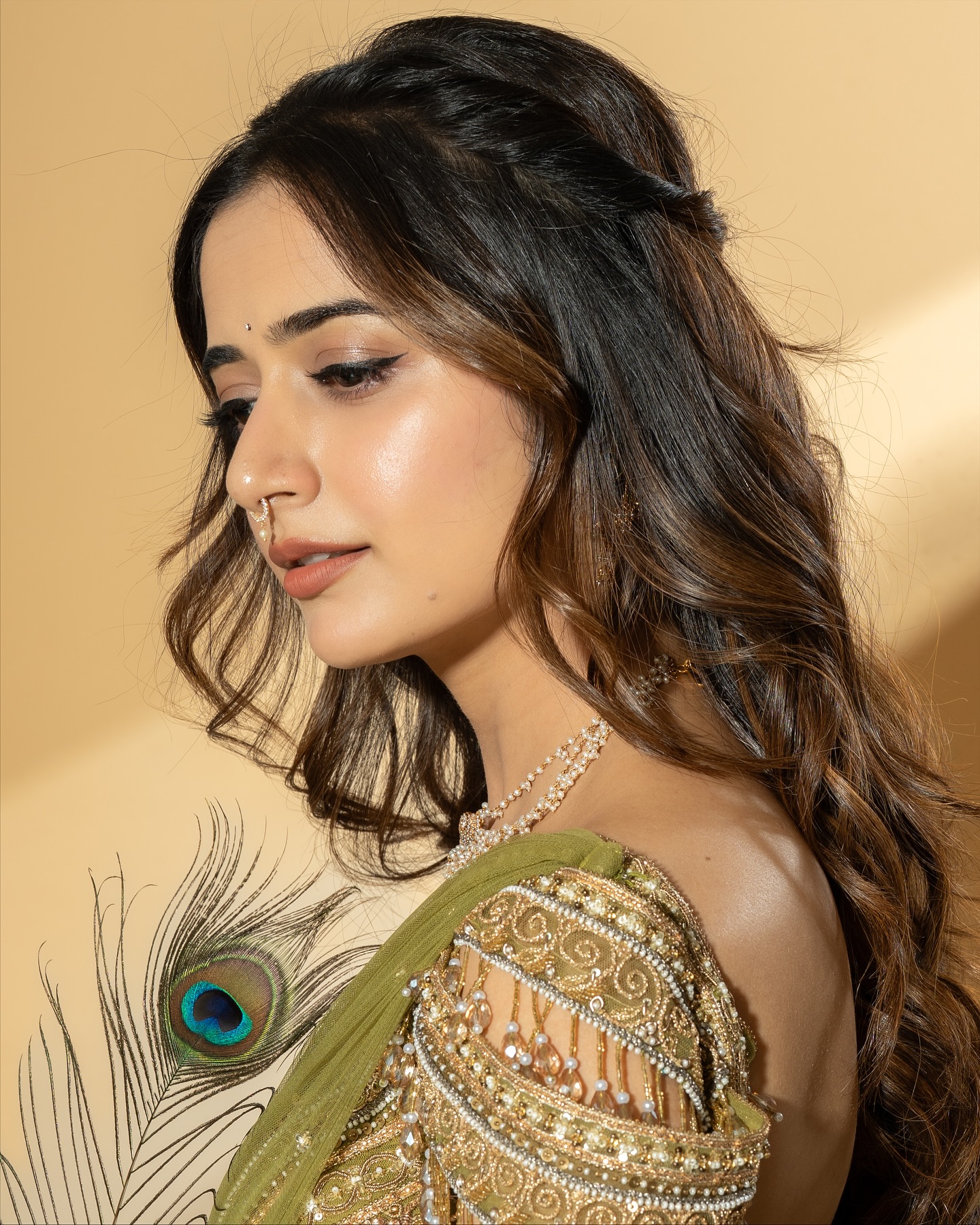 Ashika Ranganath Slays Devakanya Look In Modern World