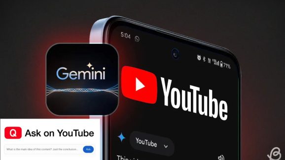 YouTube Adds New ‘Ask’ Button With Gemini AI For Instant Video Explaination