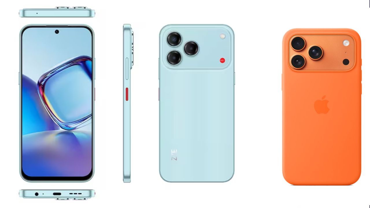 iPhone 17 Pro Style at Low Cost: ZTE New Phone Renders Leak Online