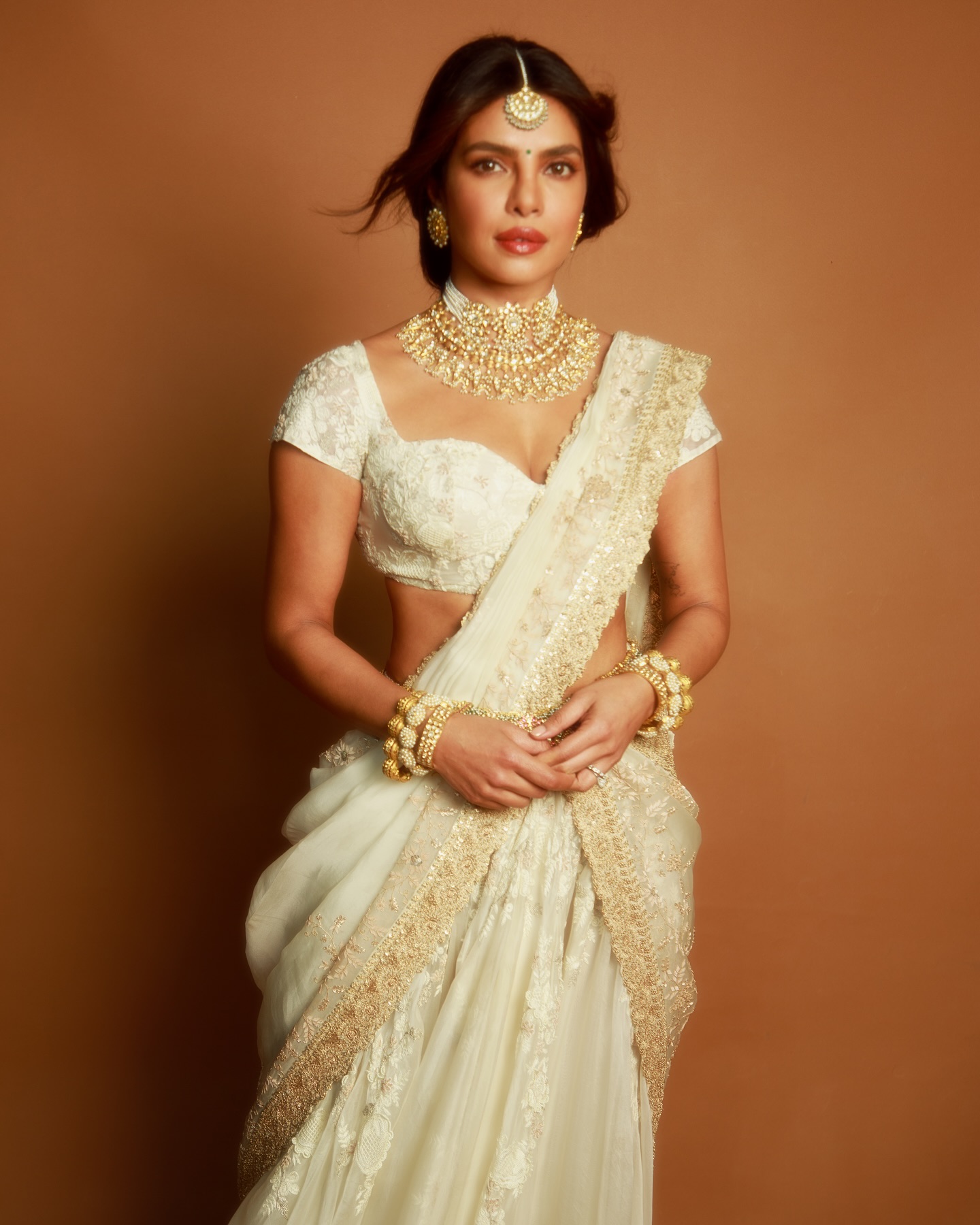 (Image Source: priyankachopra/Instagram) Priyanka Chopra Channels Her Inner Devi: Internet Is Obsessed