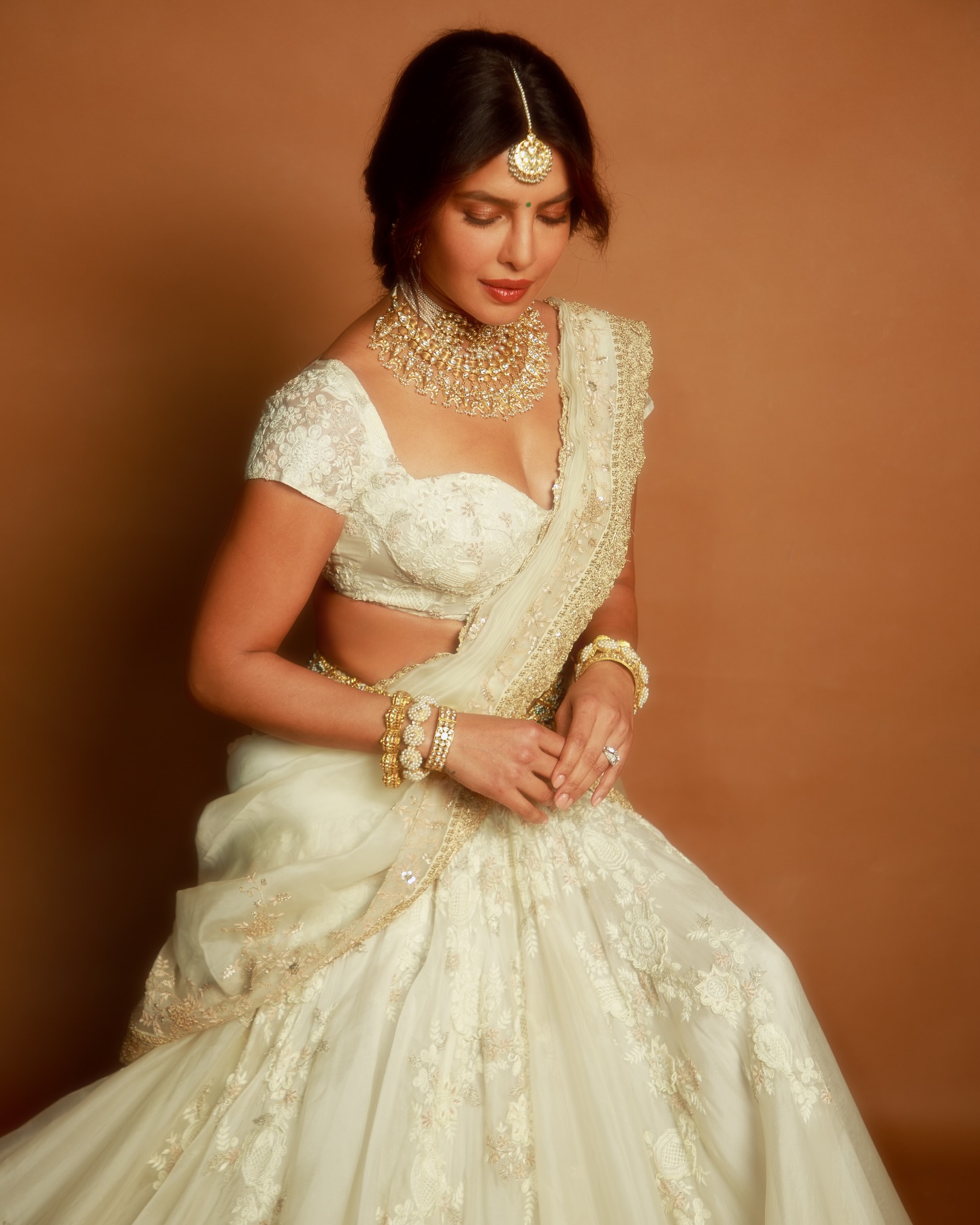 (Image Source: priyankachopra/Instagram) Priyanka Chopra Channels Her Inner Devi: Internet Is Obsessed
