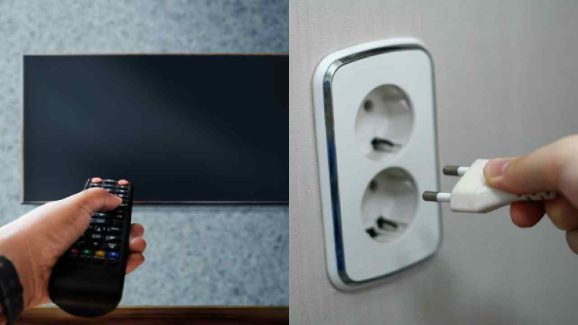 Why You Should Unplug Your TV Before Going to Bed