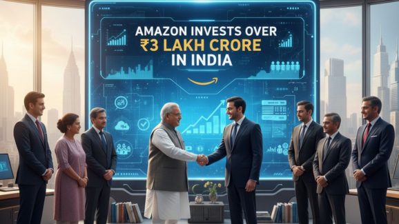 Amazon Announces Mega Investment of Over ₹3 Lakh Crore in India
