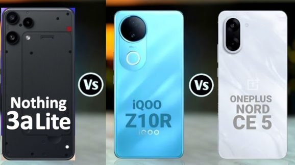 Nothing 3a Lite 5G vs iQOO Z10R 5G vs OnePlus Nord CE 5: Which One is Best?