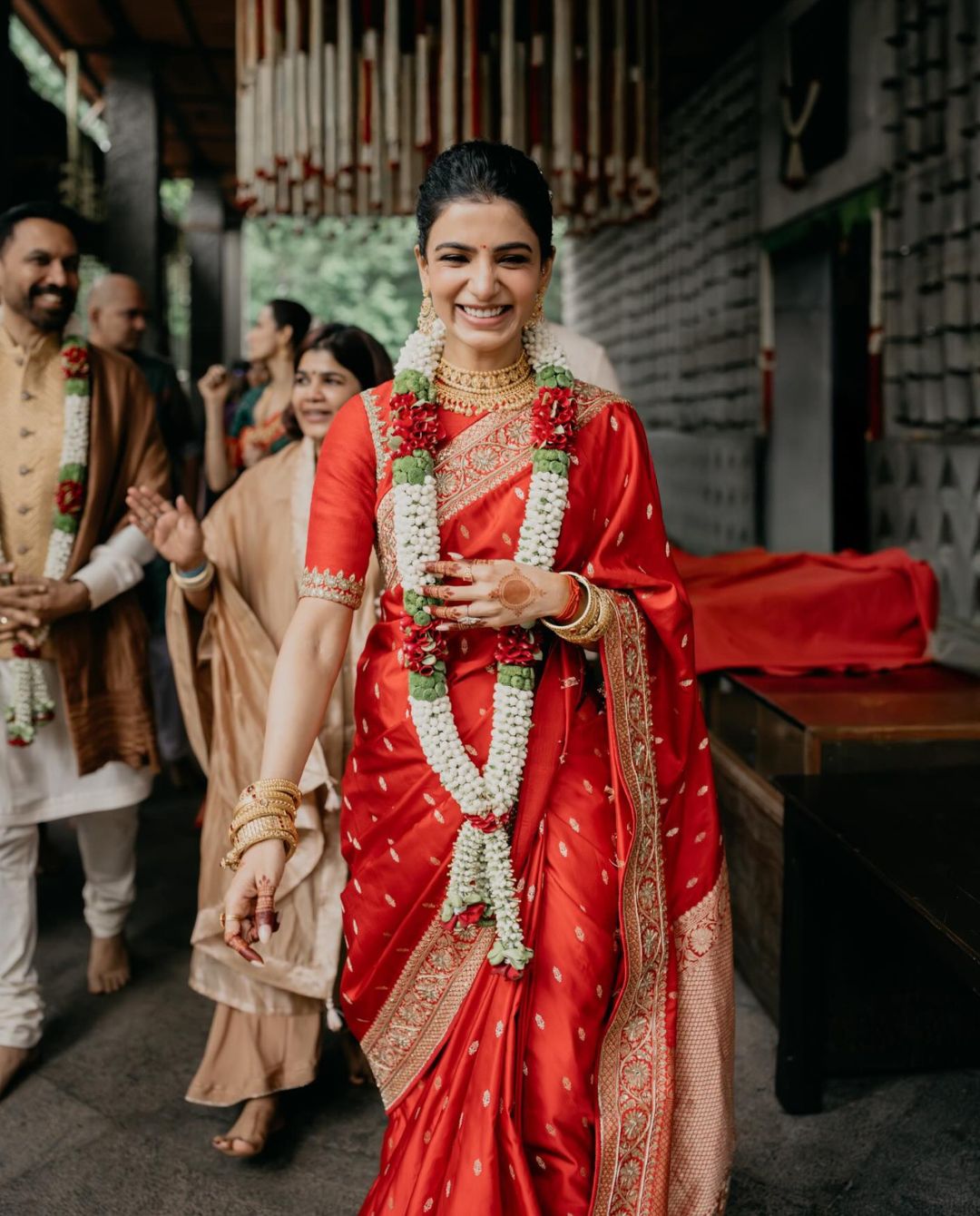 PHOTOS: Unseen Moments of Samantha From Her Wedding