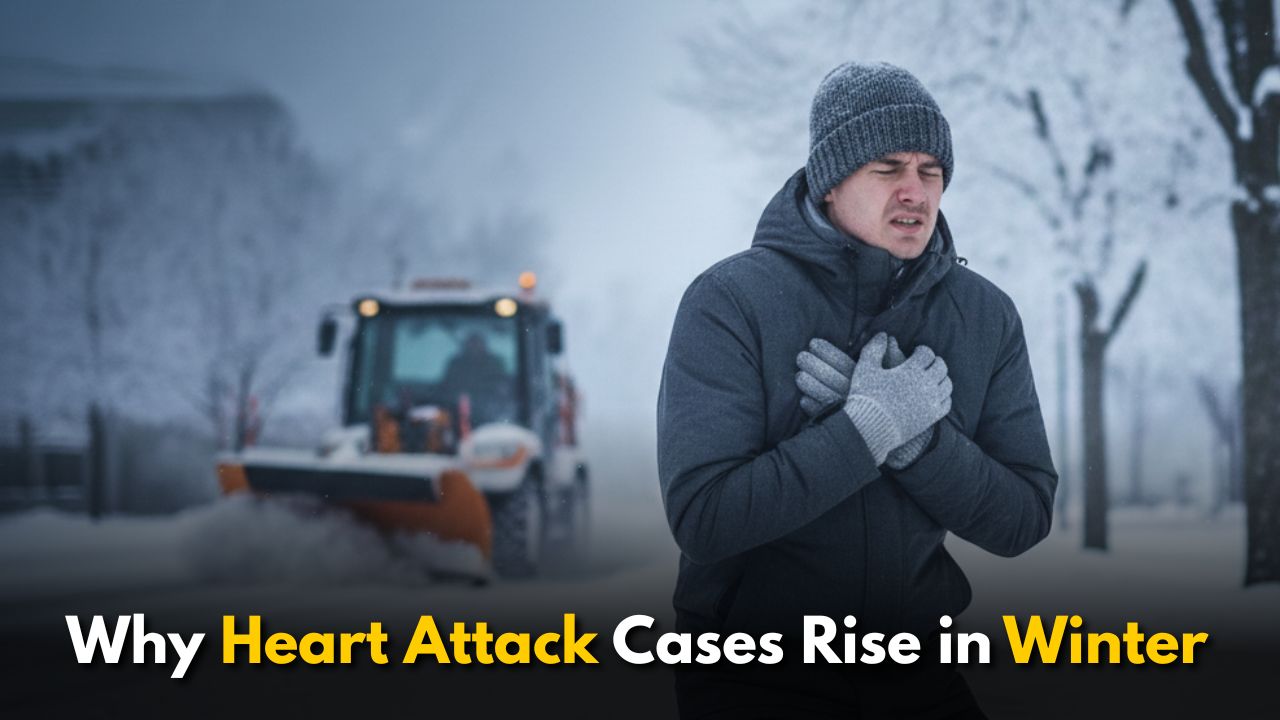 Why Heart Attack Cases Rise in Winter: Four Key Factors