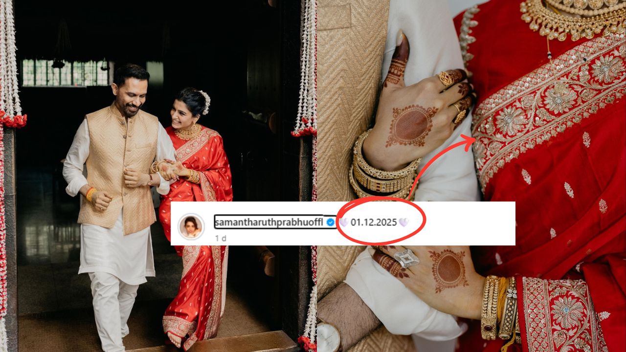 Why Samantha May Have Shared Only a Date- Not the Word ‘Marriage’ On Insta